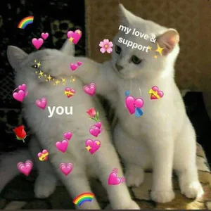 my love and support Discord sticker