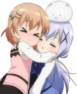 cute hug Discord sticker