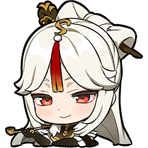 Ningguang Smug Discord sticker
