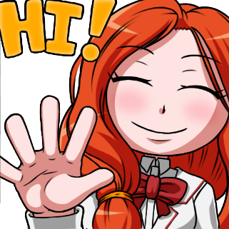AkaneHi Discord sticker