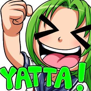 MidoriYatta Discord sticker
