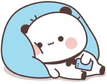 panda beanbag Discord sticker