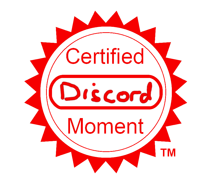 Discord Moment Discord sticker