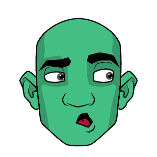 Side Look Discord sticker