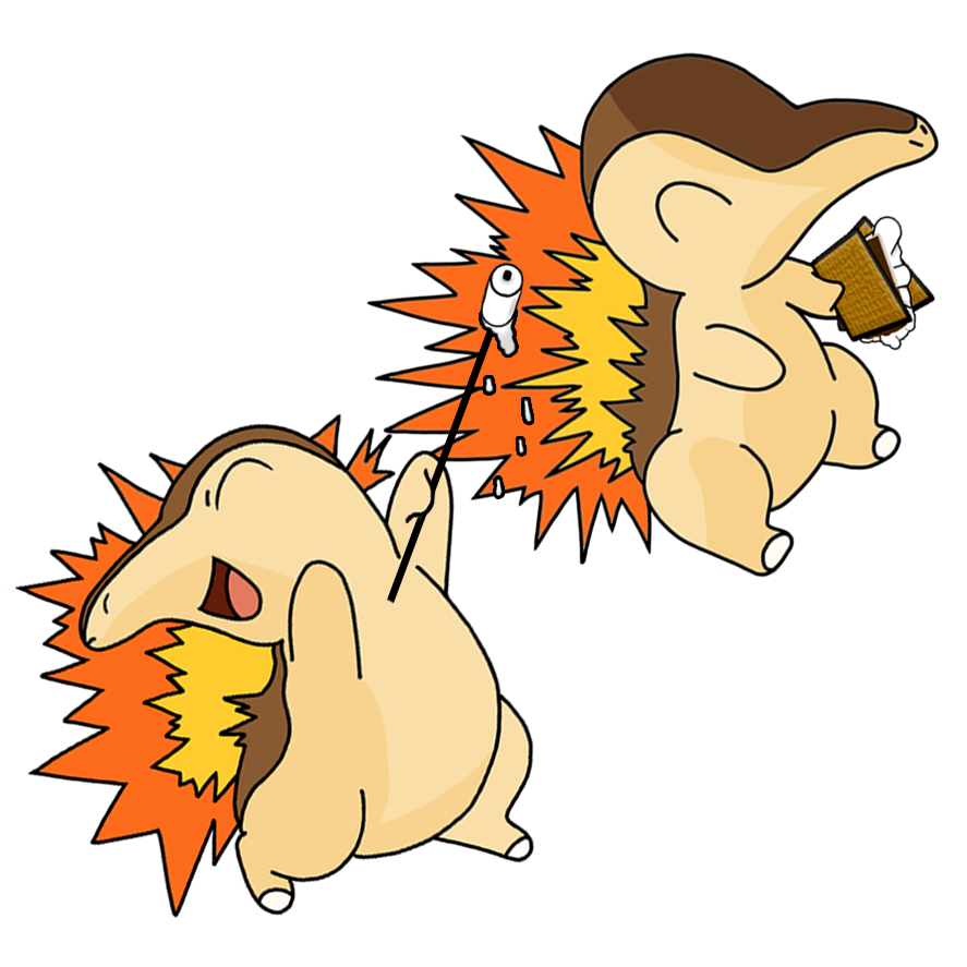 Cyndaquill Toasty Discord sticker