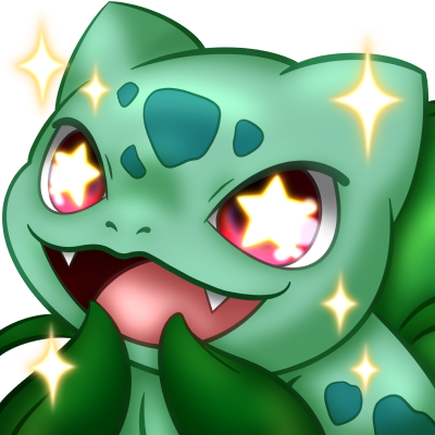 Bulbasaur Sparkle Discord sticker