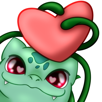 Bulbaheart Discord sticker