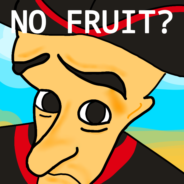 No fruit??? Discord sticker