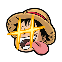 Luffy Cool Discord sticker