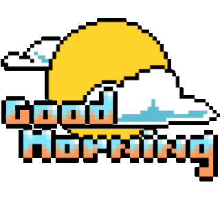 gm Discord sticker
