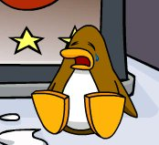 club penguin is kil Discord sticker