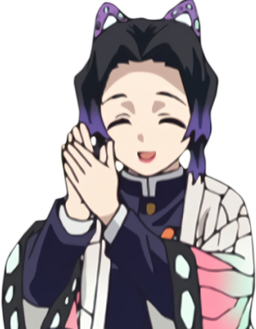 Shinobu Clap Discord sticker