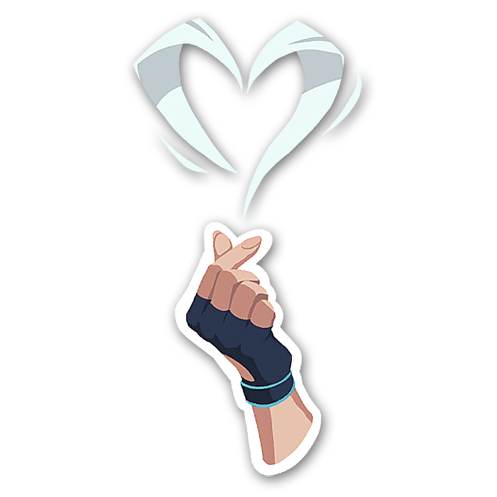 Valorant Heart Discord sticker