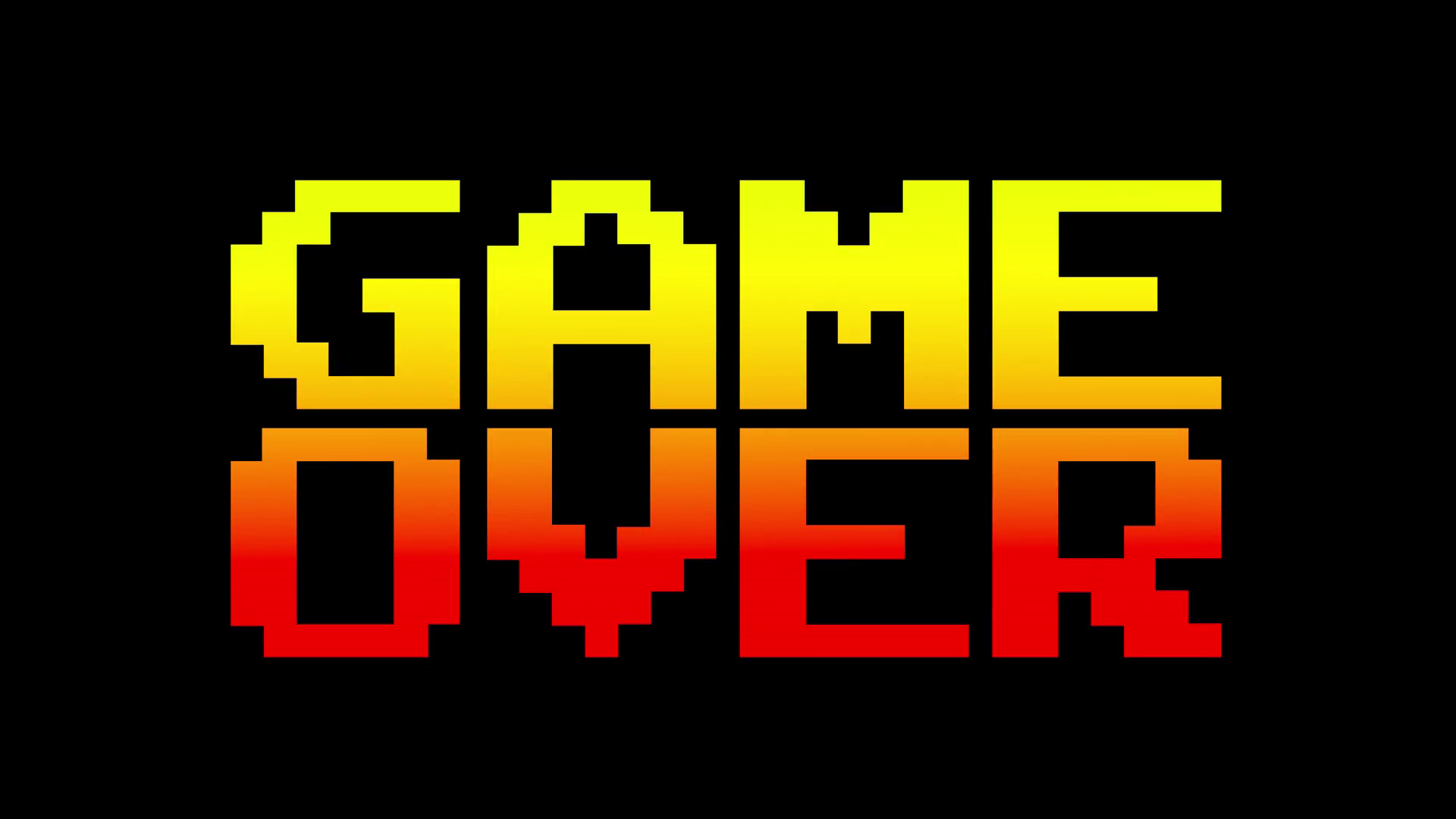 Game Over Discord sticker