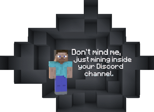 don't mind me Discord sticker