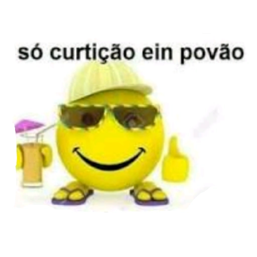 Só curtição ein povão Discord sticker