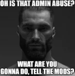 Admin Abuse? Discord sticker