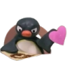 Pingu LoveMe Discord sticker