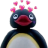 Pingu In Love Discord sticker