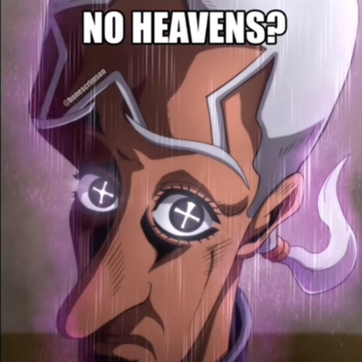 No Heavens? Discord sticker