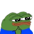 Pepo Thumbs Up Discord sticker