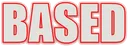 BASED Discord sticker