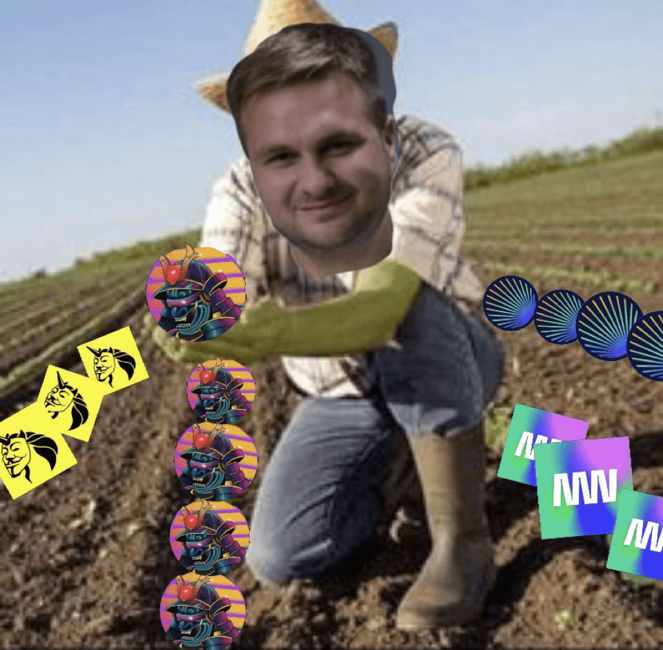 Dyma is farming Discord sticker