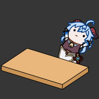 GanyuDeskSlam Discord sticker