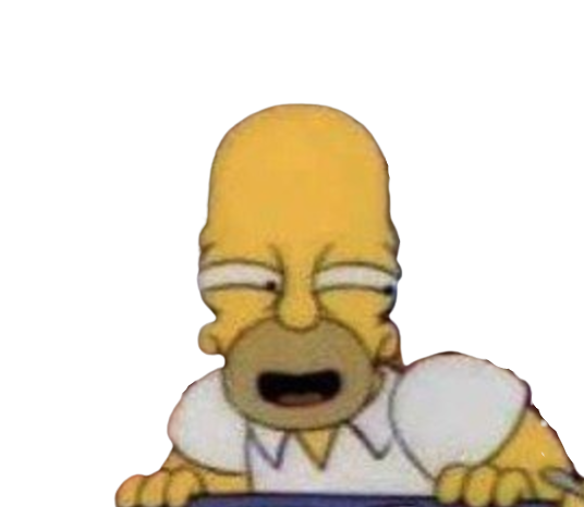 homer laugh Discord sticker