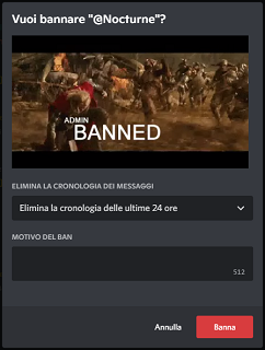 Ban Discord sticker