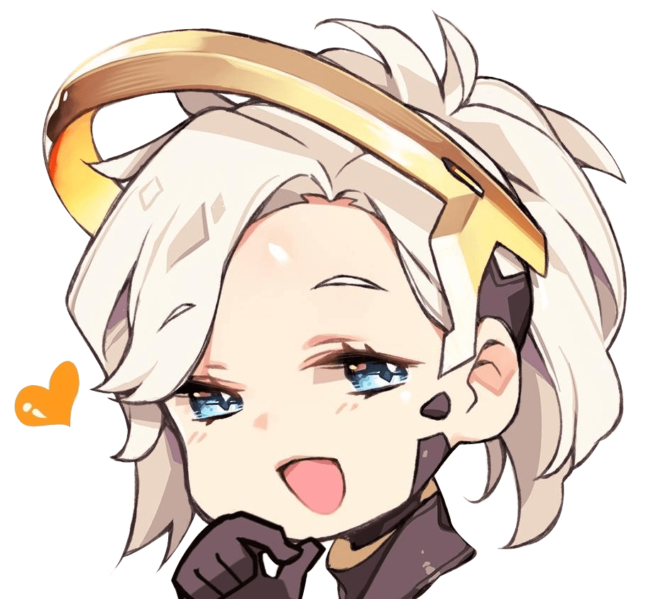 Mercy love Discord sticker