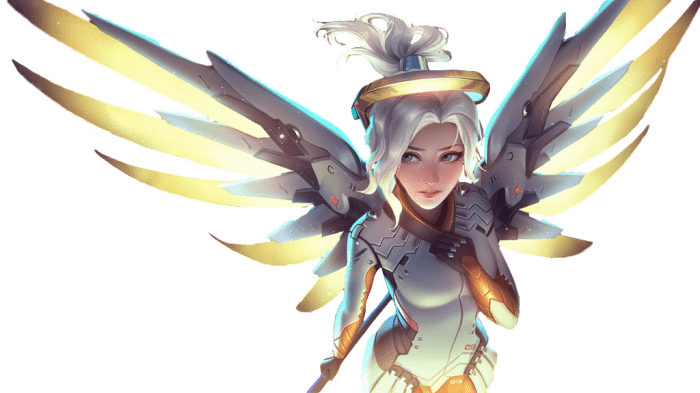 Mercy alas Discord sticker