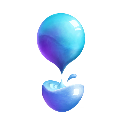 Gouttes de pluie Discord sticker