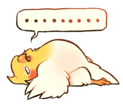 bird_bored Discord sticker