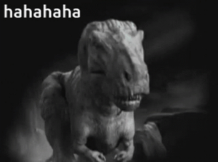 dino_laugh Discord sticker