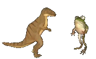 dino_frog_dance Discord sticker