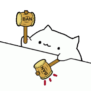 Bongo Ban Discord sticker