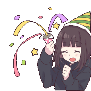 menhera-congrats Discord sticker