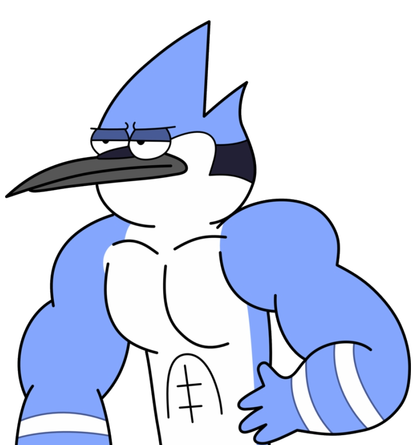 Mordecai Strong Discord sticker
