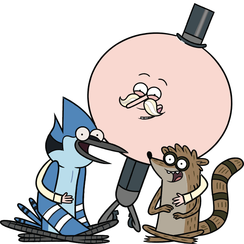 Regular Show Family  Discord sticker