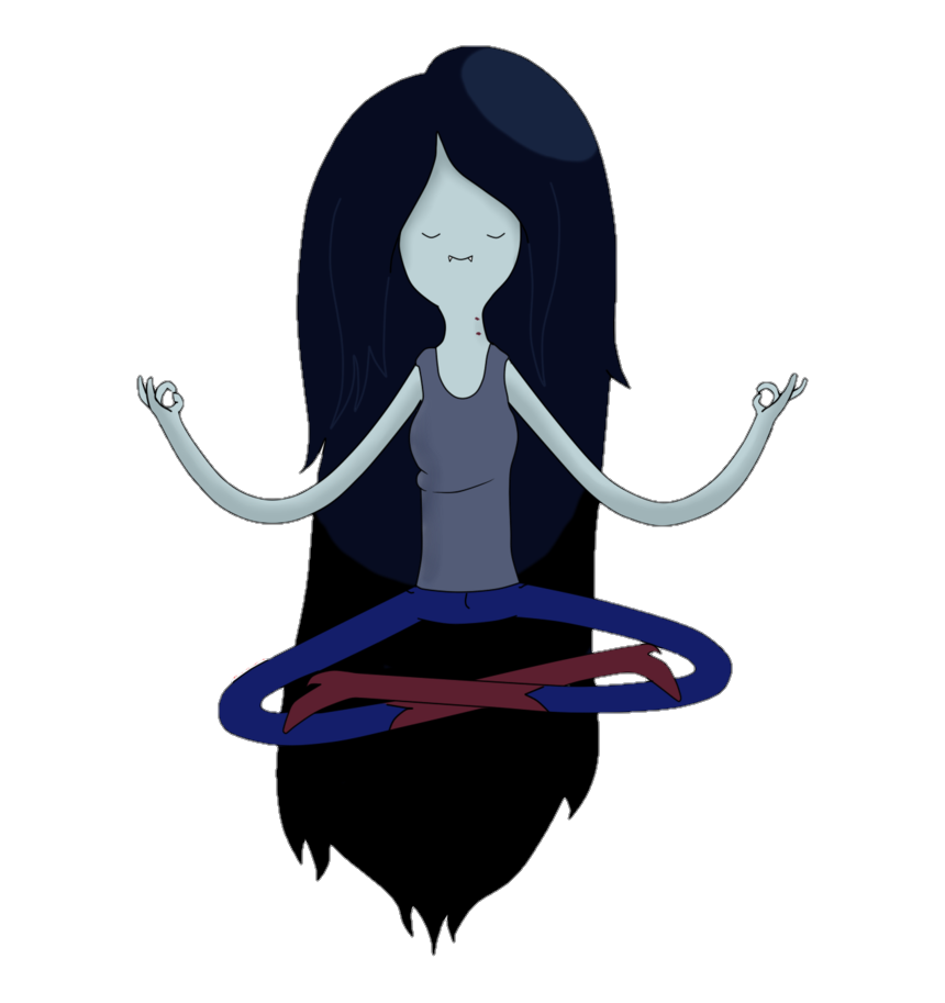 Marceline Meditate  Discord sticker
