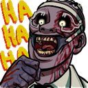 Хахаха (с) Доктор Discord sticker