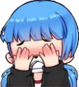 Стесняшка. (с) Фэнг Discord sticker