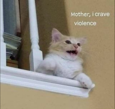 VIOLENCE!!!! Discord sticker