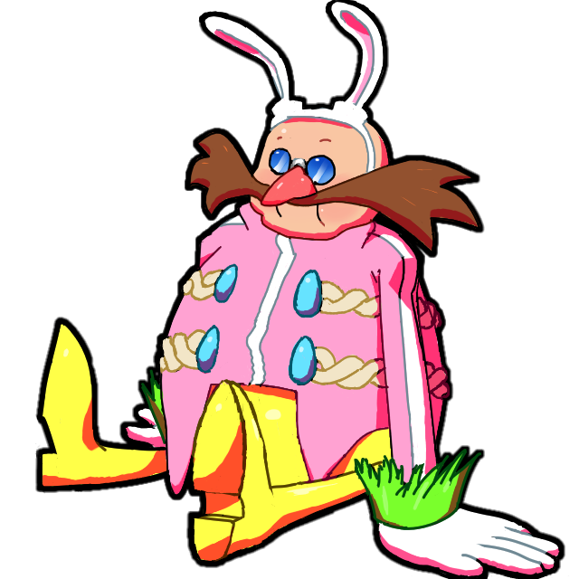 Eggman Bunny Discord sticker