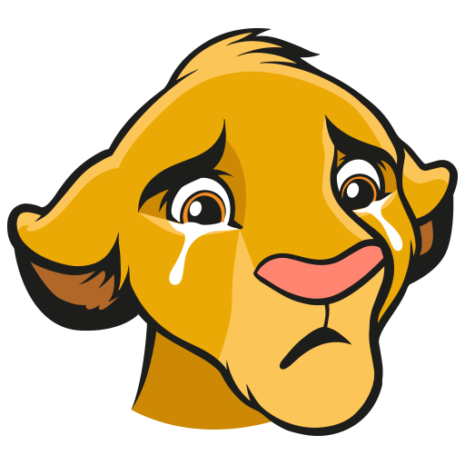 Cry Discord sticker