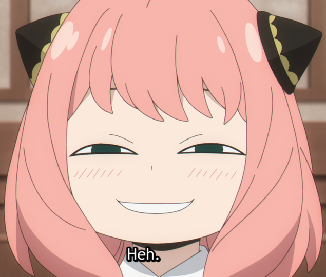 Heh Anya Discord sticker