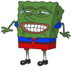pepespongebobrofl Discord sticker