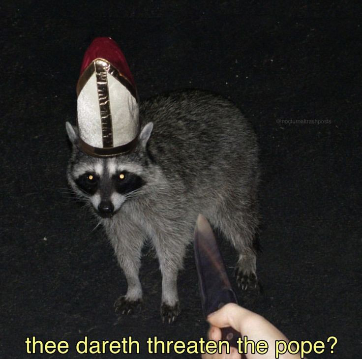 Threat the Pope Discord sticker