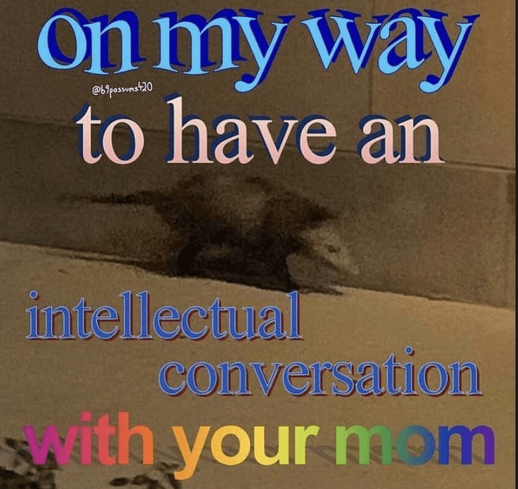 Omw to your mum Discord sticker